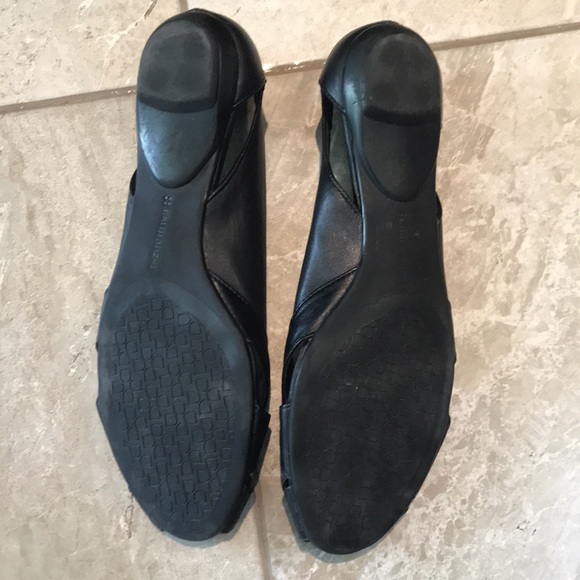 Naturlizer Peep Toe Cut Out Summer Flats, Black - Picture 7 of 13